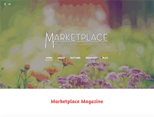 Tablet Screenshot of marketplacemagazineonline.com